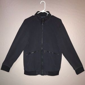 Lightweight Blue Perry Ellis Zip Jacket
